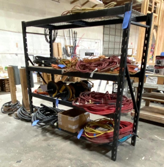 Metal Adjustable Height Shelving Unit