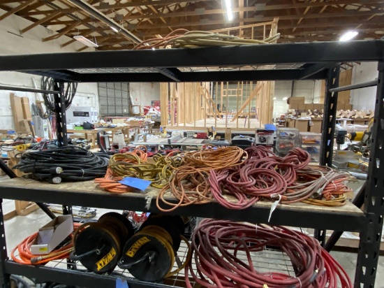 Shelf Of Assorted Extension Cords