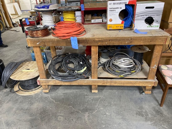 Lot of Cat & Coaxial Cable