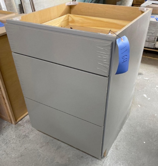 (1) New 3-Drawer Diamond Cabinet