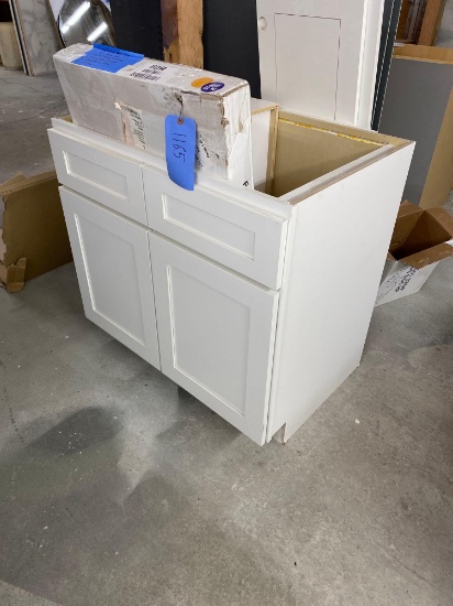 Assortment of Cabinets and Vanity Mirror