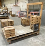 Rolling Wooden Utility Cat w/ (17) 16