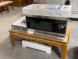 Sharp Over The Range Microwave, Coffee Table, & Cusimax Hotplate (New)