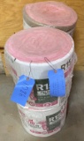 (4) R-15 Rolls Of 30 sqft 2' x 4' Wall Insulation