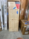 2468 Solid Pine Interior 6-Panel Door