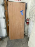 (1) 3068 Hollow Core Interior Door, (1) 2868 Hollow Core Interior Door
