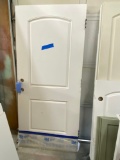 (1) 3068 Exterior 2-Panel Door