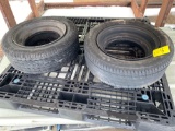 (2) 215/60R14.5 Trailer Tires