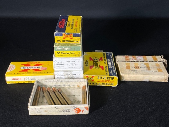 Assorted Rifle Caliber Ammo