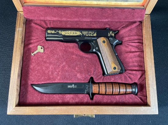 Browning Model 1911 100th Anniversary John M. Browning Commemorative Set, Hi-Power .22 LR & K-Bar