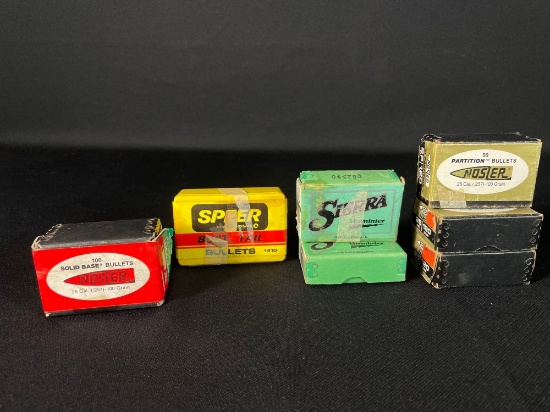 Assorted .257 Caliber Projectiles