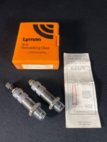 Lyman Expanding Button 25-06 2-Die Rifle Set