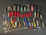 Assorted Pocket Knives And Micro Multi-Tools
