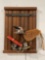 Wall Mounted Decor w/ Crescent #130 , Straight Razors w/ Shaving Brushes