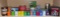 Lot of Assorted Vintage Tea Tins