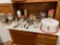 Shelf Of Vintage Kitchen Collectibles