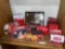 Vintage Coca-Cola Tins w/ Wall Mounted Picture