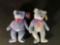 Periwinkle Beanie Bear 2000