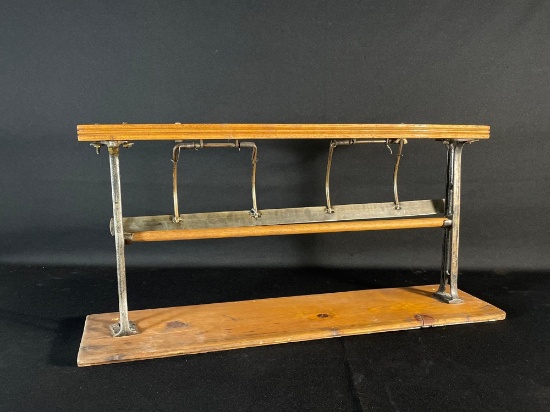 Antique Merchant Paper Cutter Or Butcher Paper Cutter