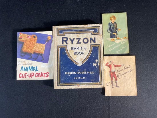 Assorted Vintage Cookbooks/Pamphlets