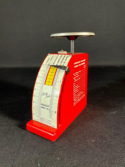 Hanson 1948 Scale Model 1308 Recipe Scale & Unmarked Grain Scale