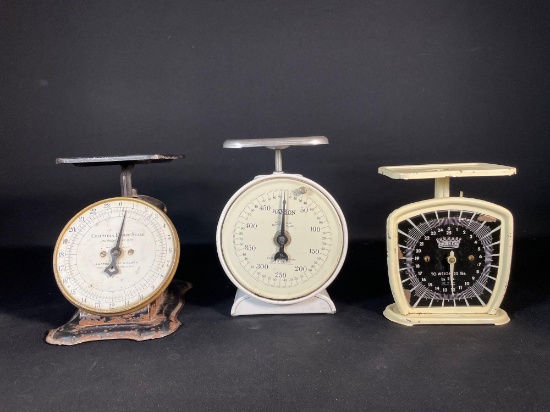 (3) Vintage Scales