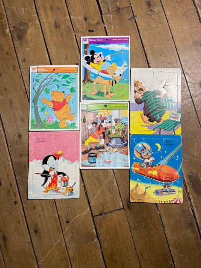 Lot of 14 Disney Frame Tray Puzzles