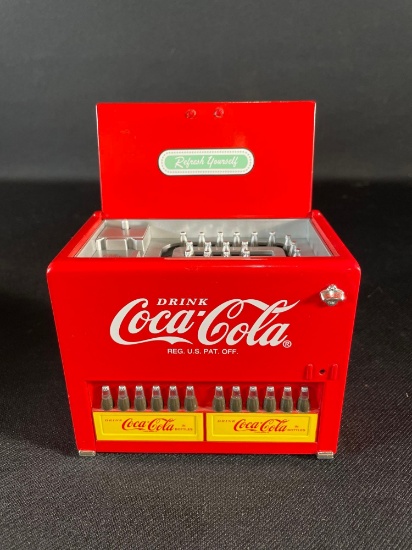 1997 Coca-Cola Music Box/Coin Bank