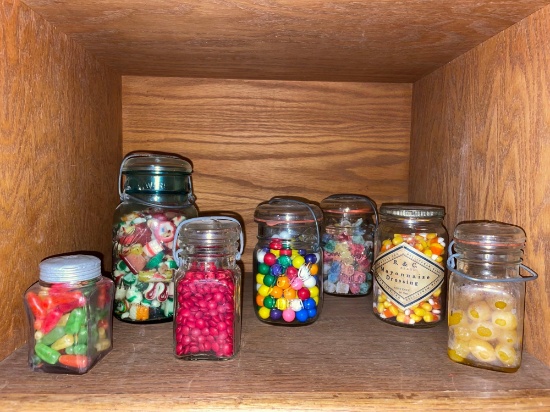 Antique Ball's Candy Jars
