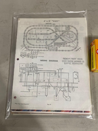 Lionel & Cox Train Sets w/ Controller & Tracks