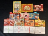 1962 H & C Moores Co. Index Cooking Cards, 1948 New Fashion Cooking Pamphlet, & Knox Gelatine Co.