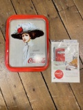 1971 Coca-Cola Advertising Tray From Original 1909 Ad 