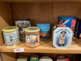 Assorted Vintage Snack Tins
