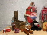 Vintage Assortment of Holiday Coca-Cola Products