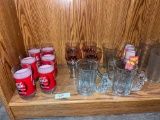 Collection of Coca-Cola Glasses