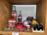 Vintage Assortment of Coca-Cola Tins & Collectables
