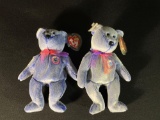 Periwinkle Beanie Bear 2000