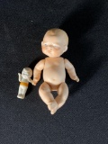 Antique Porcelain New Born Baby Figurines