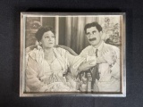 Vintage Framed Groucho Marx Photograph Print