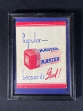 Framed Vintage Master Brand Bread Print