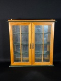 Glass Front Wall Cabinet