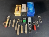 Wine Bottle Openers w/ Other Assorted Accessories