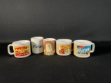 Assortment of 5 Coffee & Soup Cups/Mugs