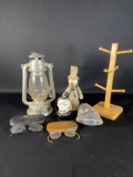 Assorted Lanterns, Decorative Items, Eye Glasses