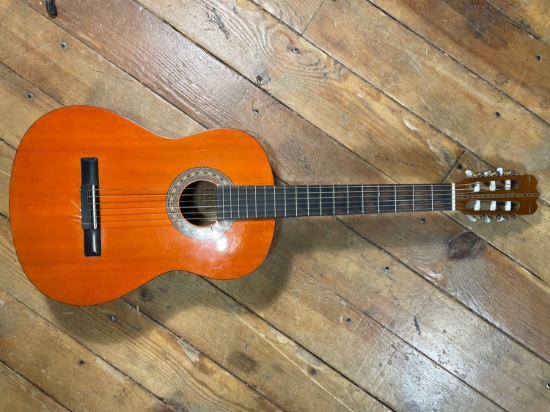 6 String Taka Model TA300 Acoustic Guitar, Vinyl Strings
