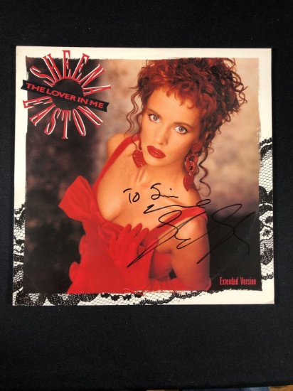 Sheena Easton "The Lover in Me" Autographed Album