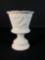 Lefton White Cupid Renaissance Vase