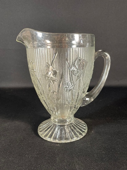 Clear Glass Pitcher
