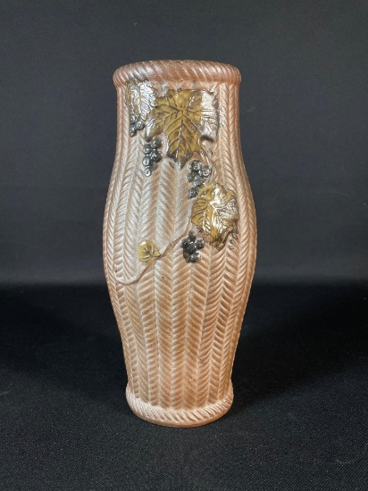 Brown Flower Vine Vase