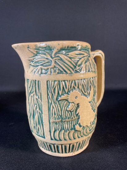 Weller Stoneware Pitcher
